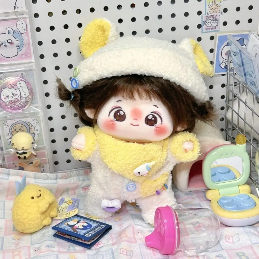 Jumpsuit 20CM Cotton Doll Clothes Replacement Outfit Stuffed Doll Clothes Suit Changing Climbing Suit Plush Toys Clothes