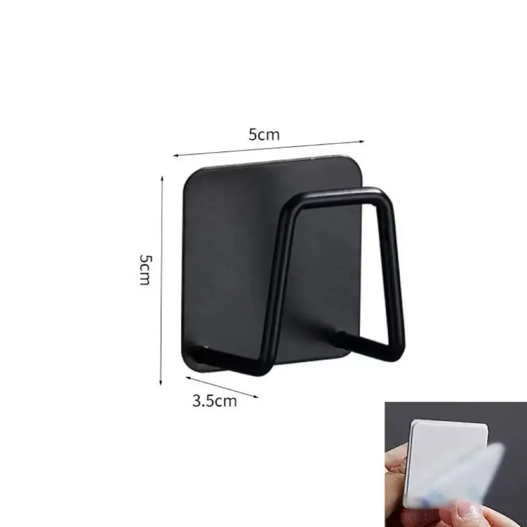 

New Wall Mounted Weight Scale Storage Rack Universal Bracket Traceless Paste Space Saving Design Suitable For Home And Bathrooms