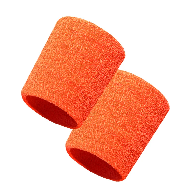 1 Pair Fitness Wristband, Tennis/Basketball/Volleyball Wrist Support, Sports Protector Sweatband, Gym Wrist Guard