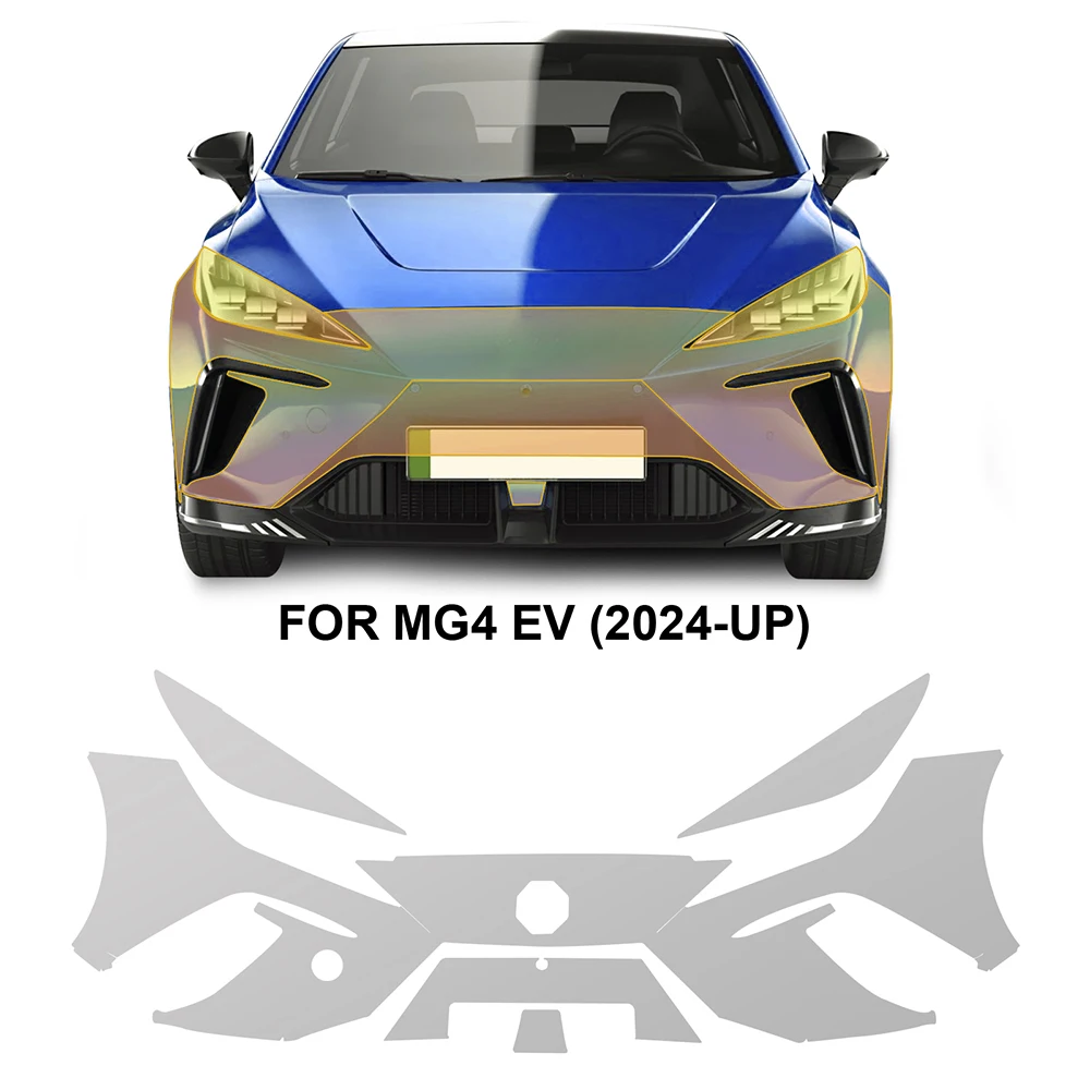 

For MG4 EV 2024 2025 TPU Paint Protection Film Car Body Clear Bra Pre-cut PPF Anti-Scratch Resistant Decal Kit Car Accessories