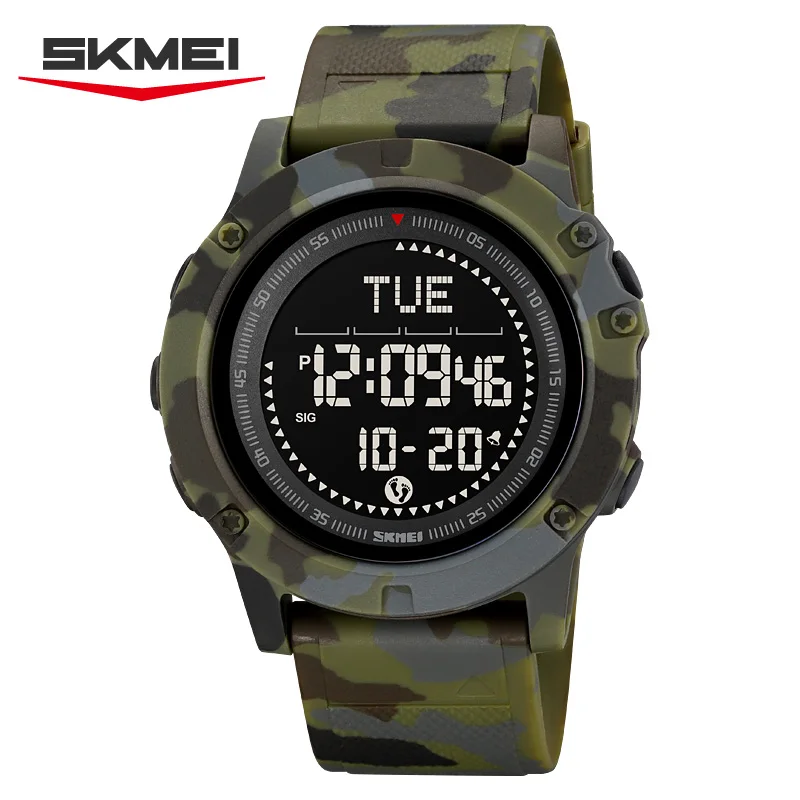 SKMEI 2639 Men's Multi Functional Electronic Watch Waterproof Outdoor Sports Timing Military Alarm Clock Leisure Digital Watch
