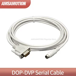 Compatible Delta DOP-DVP Programming Cable  DOP Touch Panel And DVP Series PLC Communication  DOP-XC