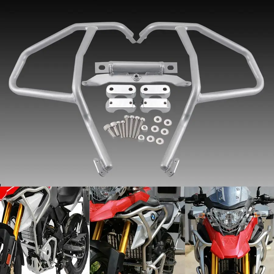 

Motorcycle Upper Front Engine Guard Highway Crash Bar Frame Protector Accessorry For BMW G310GS G310 GS G310R G310 R 2017-2021