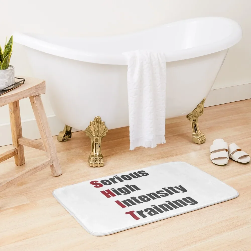 Serious High Intensity Training Bath Mat Bathroom Rug Bathroom Accessory Toilet Rug Carpet Bathroom Mat