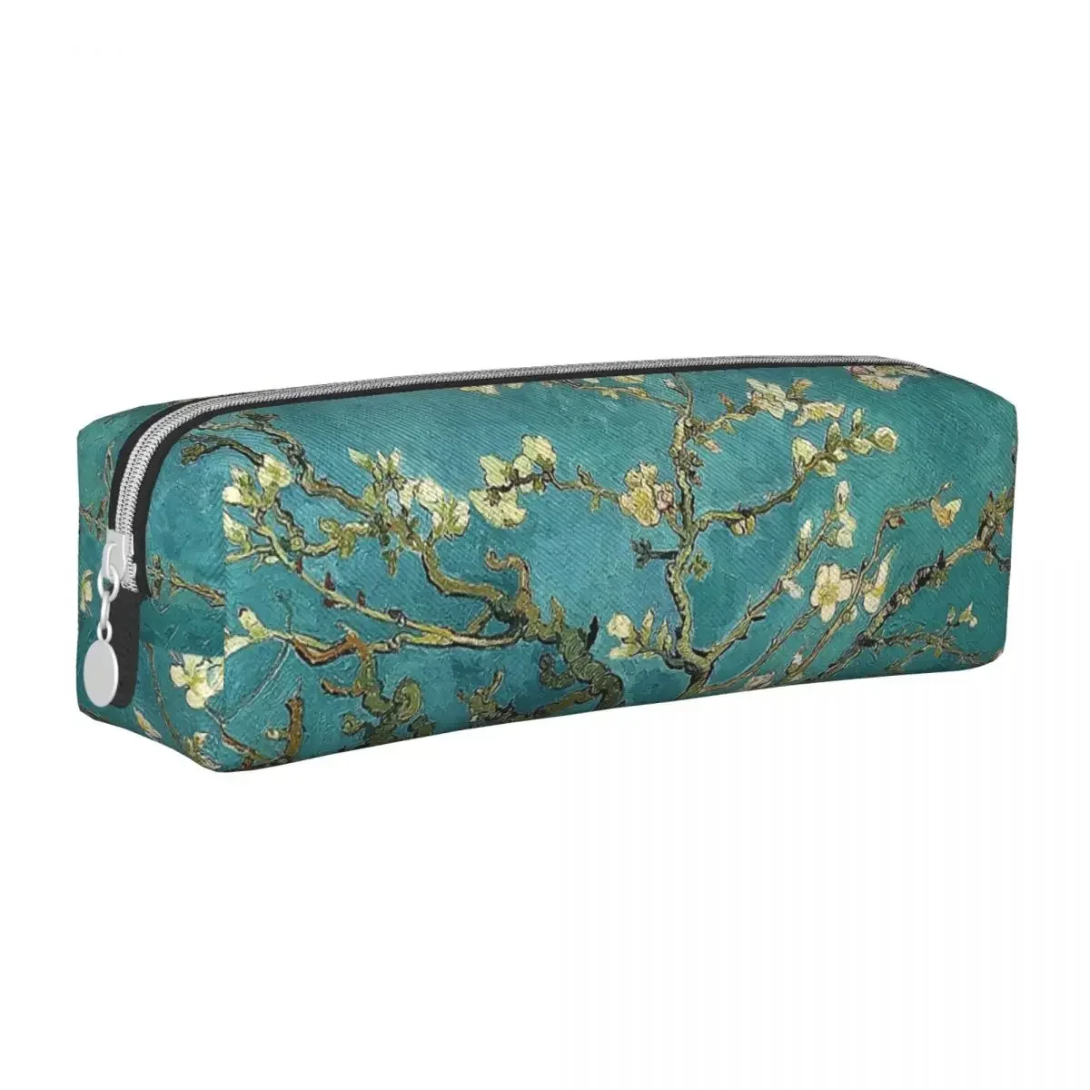 

Original Van Gogh Art Restored Blossoming Almond Tree Pencil Cases Pen Holder Bag Kids School Supplies Gift Pencil Pouch