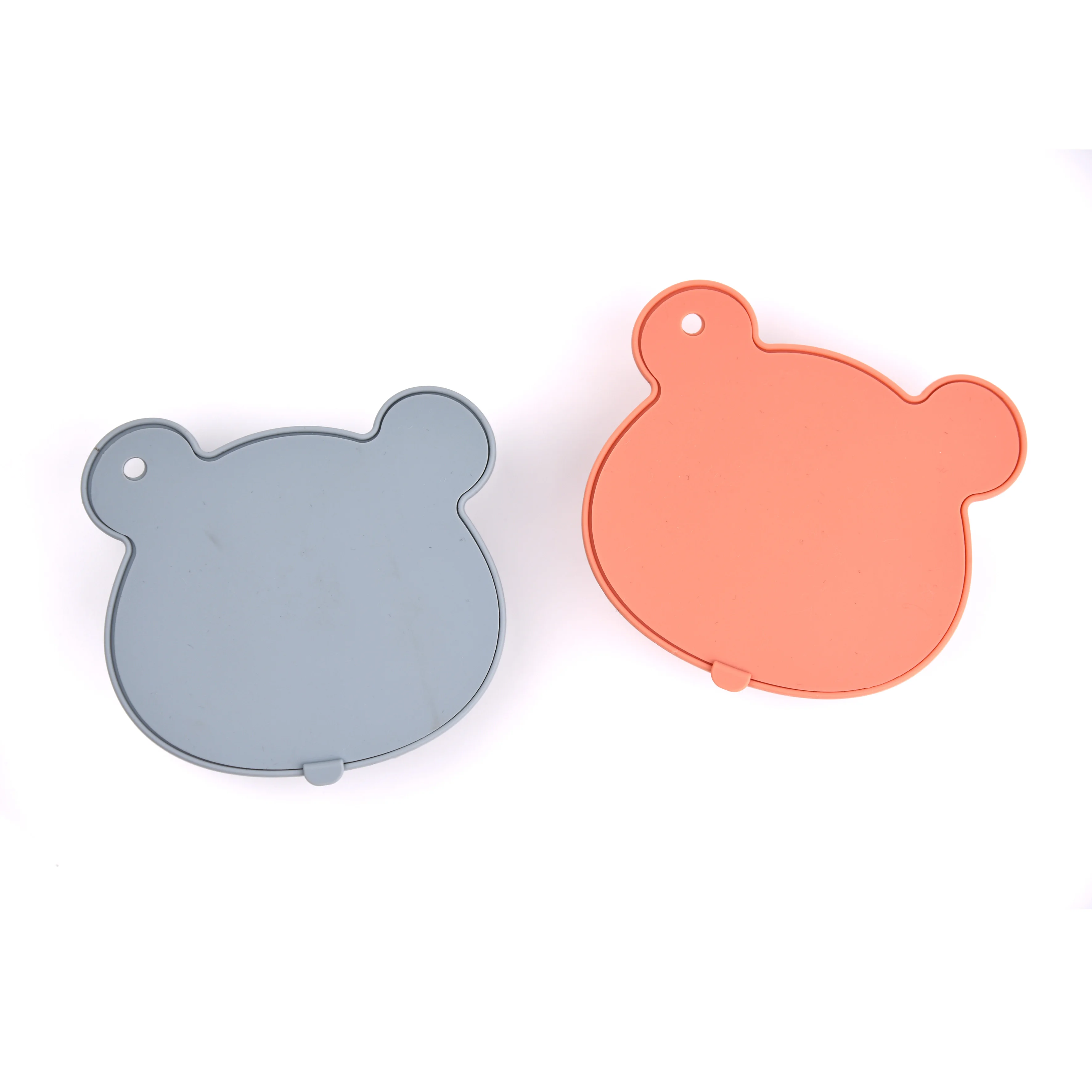 100 % Food Grade Silicone Bear Deign Ice Mold With Lid Silicone Ice Cube Tray Mold For Breastmilk Popsicle