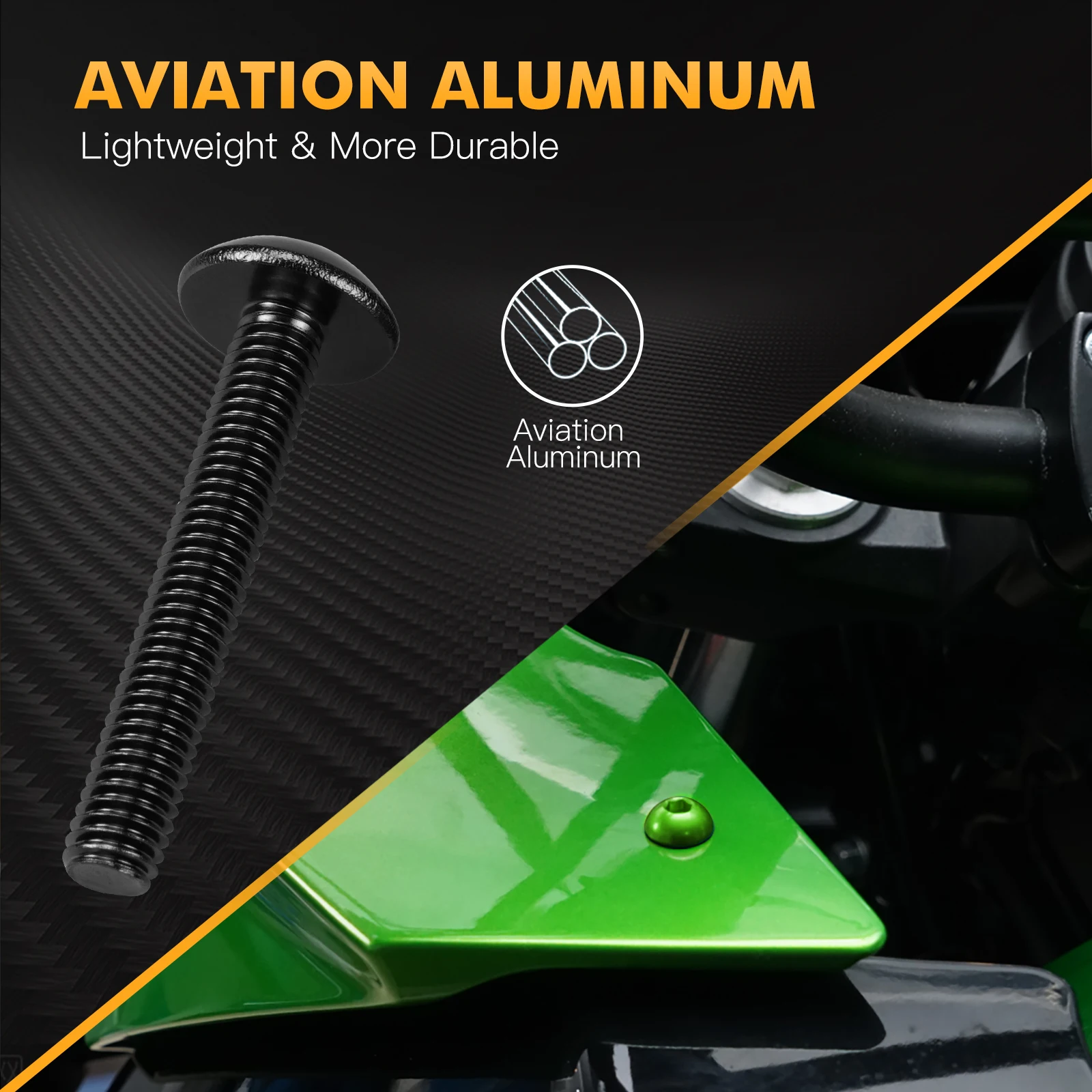 253 STKS Motorfiets M5 M6 Kuip Bouten Schroeven Kit Voor Aprilia RSV4 Tuono V4 Tuareg 660 RS 660 Shiver 900 Dorsoduro 900 Mana 850