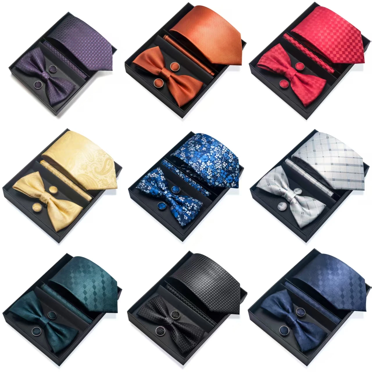 conjunto-de-gravata-e-laco-para-homem-caixa-de-presente-de-alta-qualidade-com-design-floral-geometrico-em-varias-cores-adequado-para-negocios-masculinos-casamento