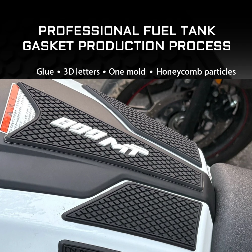 ل CFMOTO 800MT 800 MT 800 mt خزان للدراجة النارية وسادة تثبيت مكافحة زلة ملصق الغاز قبضة الركبة حامي 2020 2021 2022 2023 2024