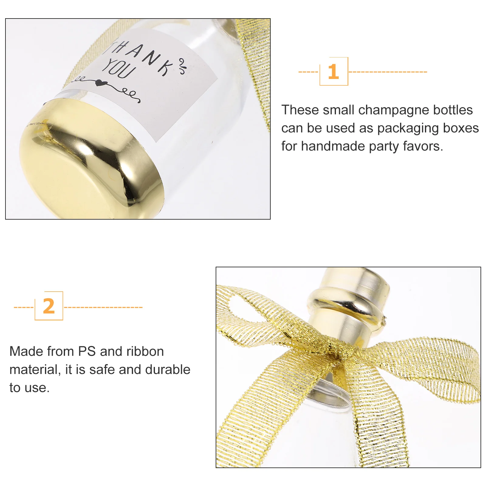 

12 Pcs Party Favor Boxes Wedding Candy Decorative for Container Containers Favors Small