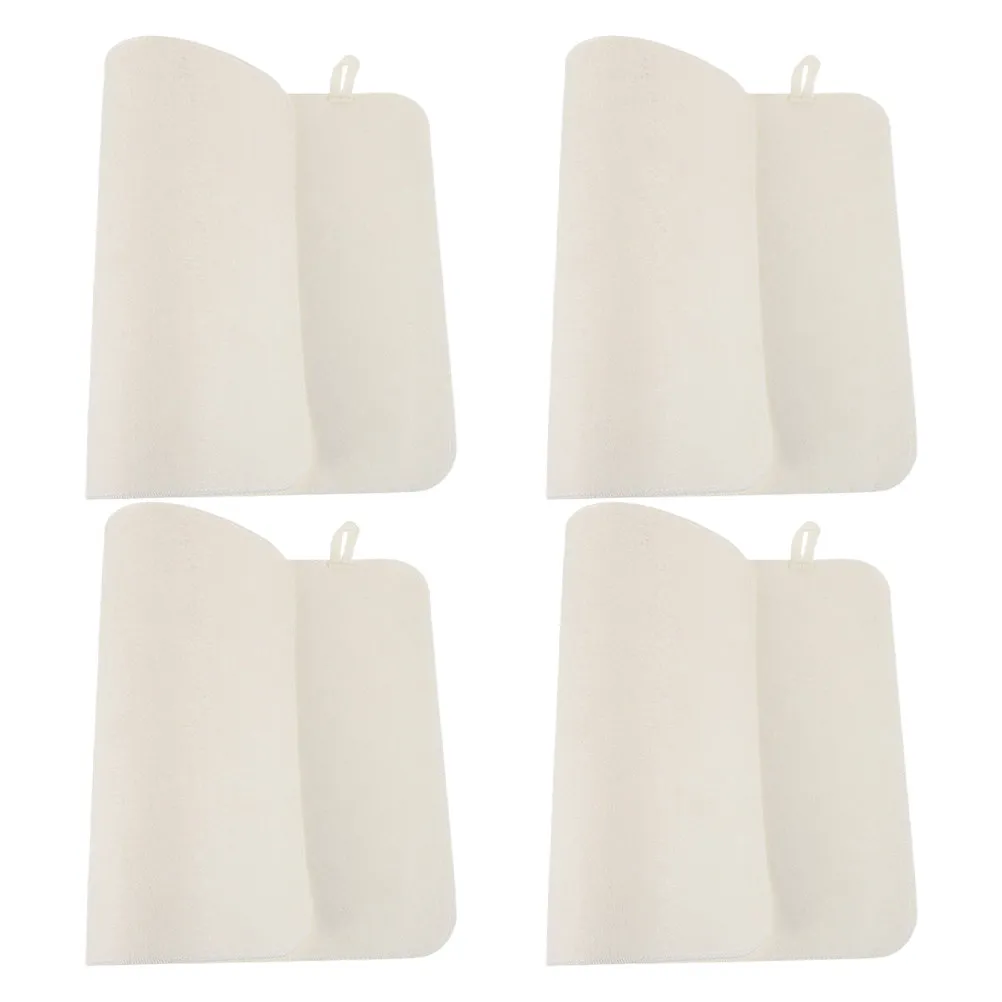 4Pcs Thickened Heat Insulation Sauna Mat Felt Cushion Sauna Room Bath House Spa Portable Accessories Bath House Cushion
