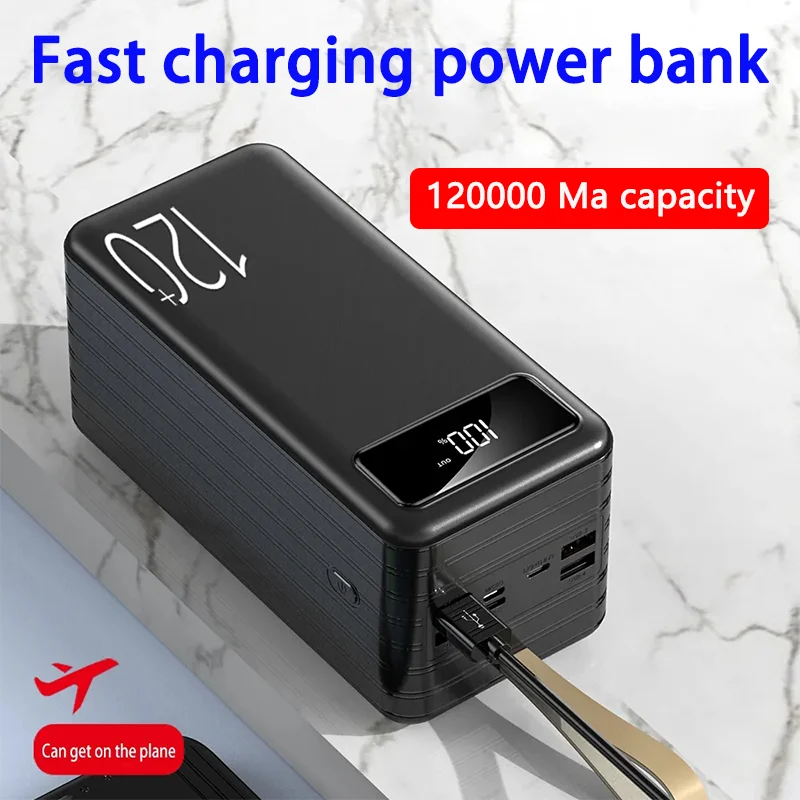 Schnelle lade power bank mah18650 kraft paket super große kapazie mobile power universal 5 v3a schnelle lade batterie