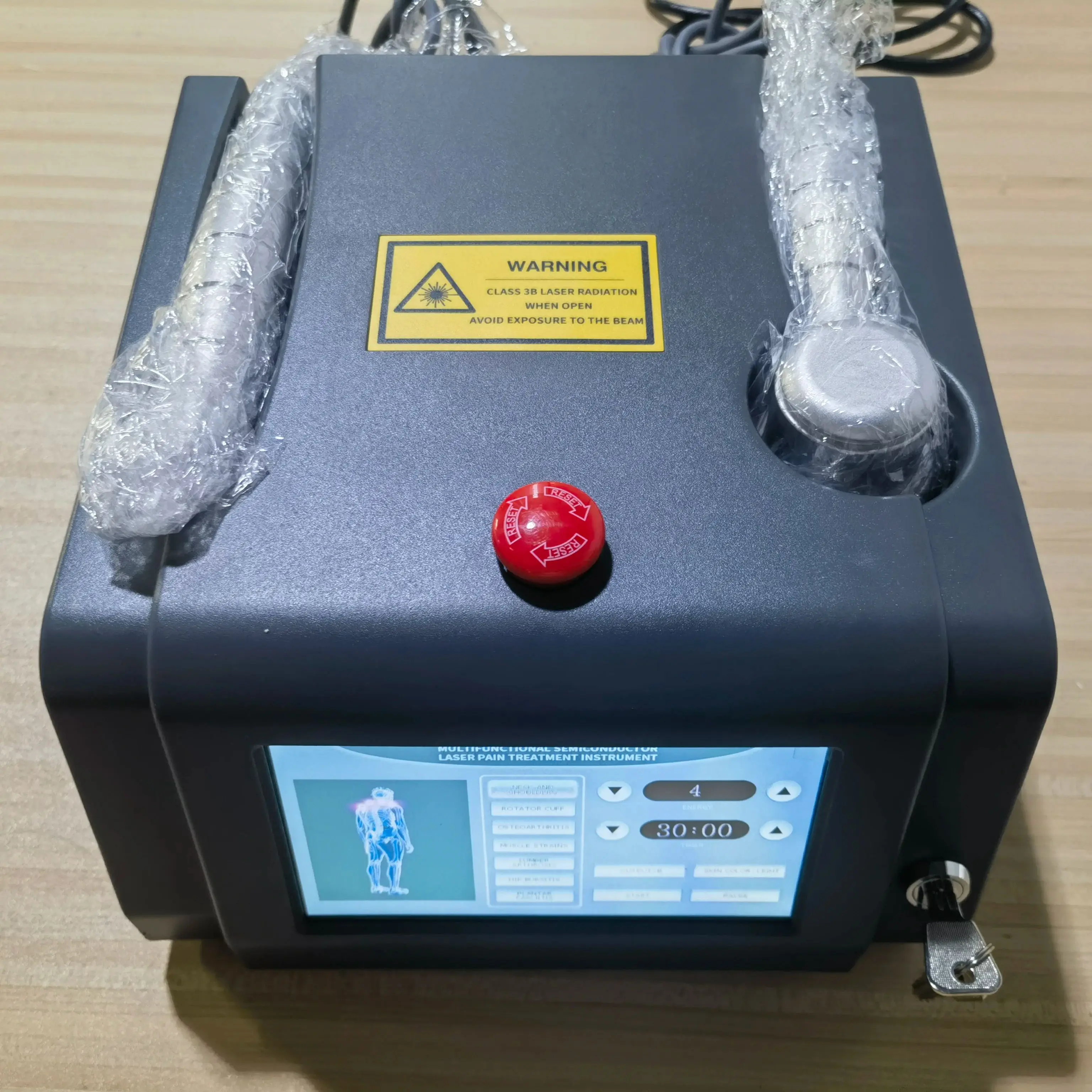 

Portable 5W Laser Device for Pain Relieve 650nm & 808nm for Shoulder, Back, Arthritis Effective for Humans & Pets