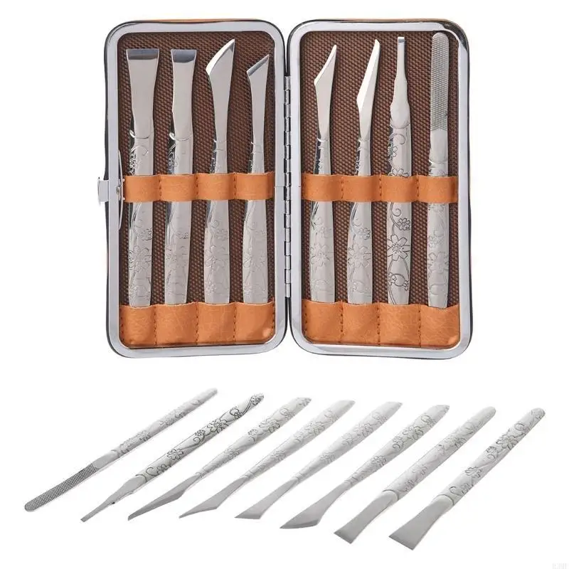 R3mf 8pcs Arquivo rasp calo e o pé barbear para a pedicure removedor milho pele resistente para