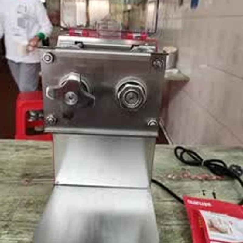 

Промышленная машина для нарезки мяса, машина для измельчения мяса, электрический ножевой измельчитель мяса, нож для нарезки продуктов из нержавеющей стали для ресторанов
