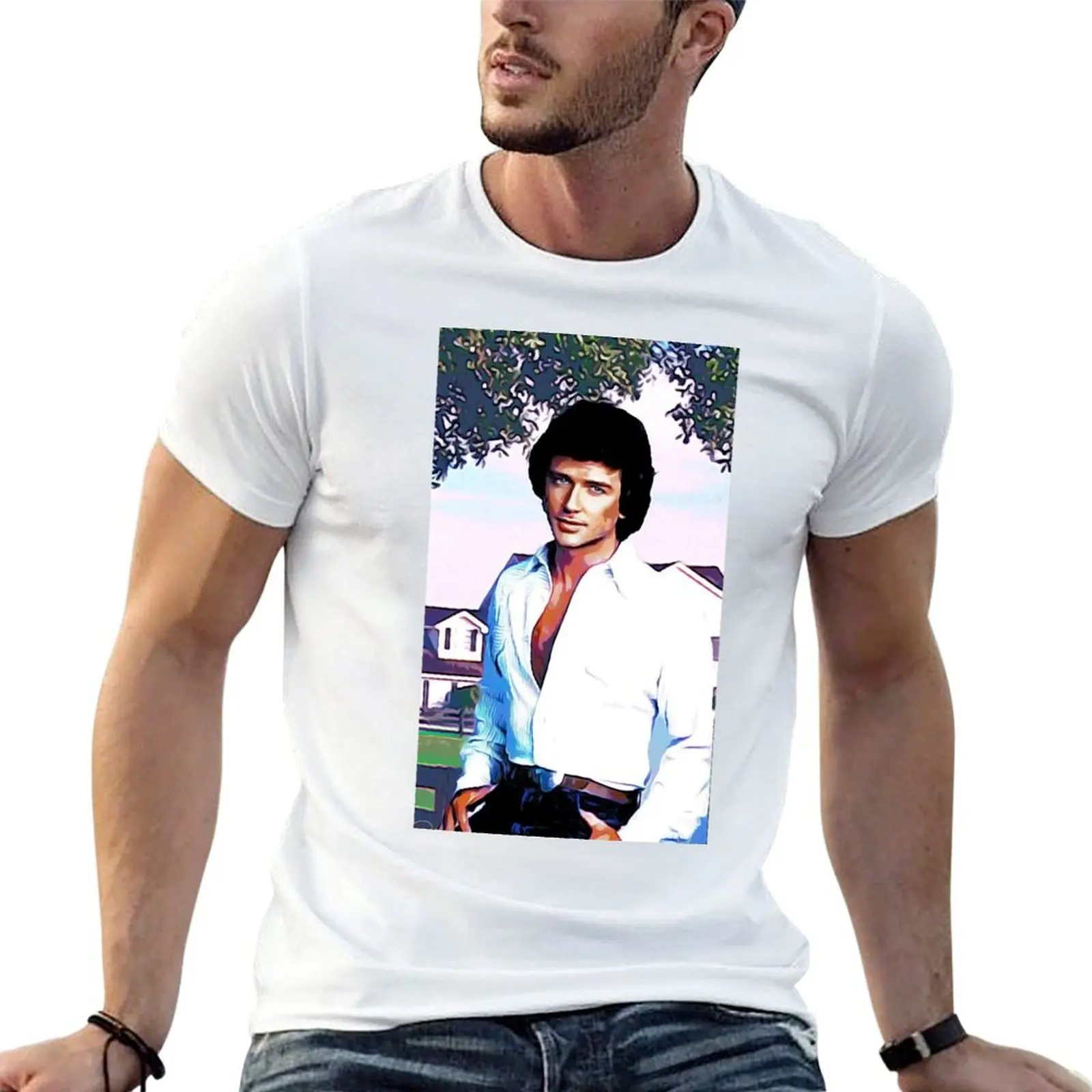 tshirt shirts graphic DALLAS EWING mens man - t T-Shirt BOBBY