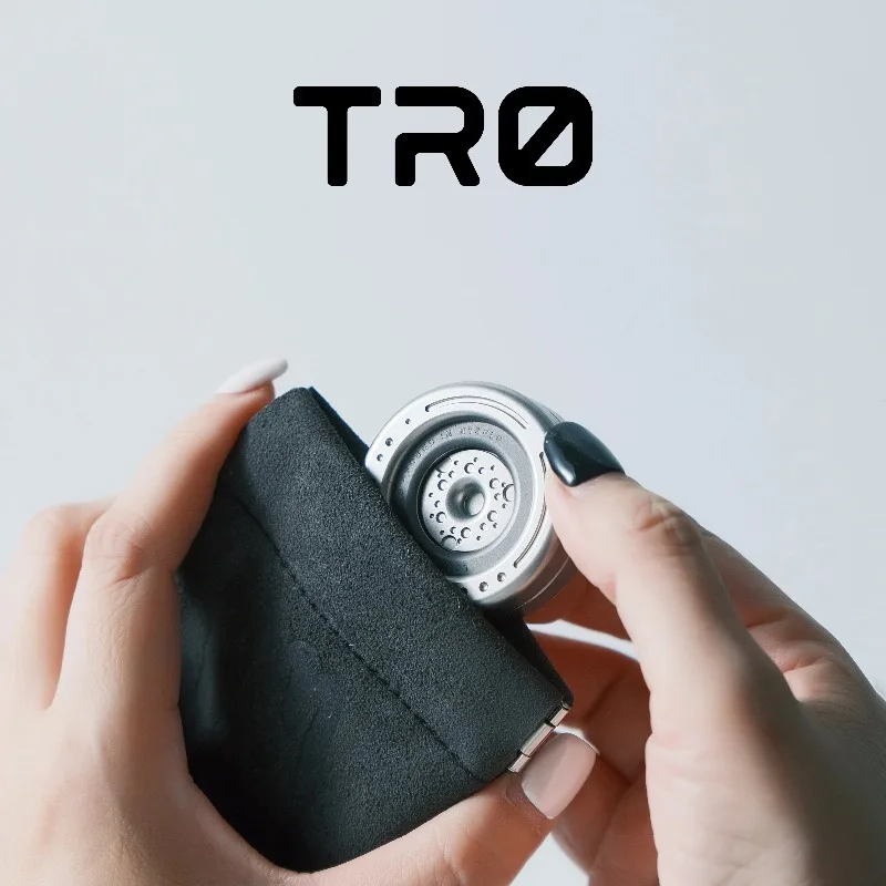 حقيبة تخزين من جلد الغزال TROSTUDIOEDC حقيبة تخزين محمولة من العلامة التجارية Fidget Spinner Toy