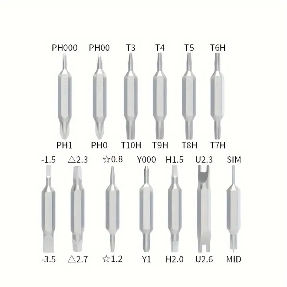 Portable 27 in 1 Screwdriver Set Repair Tools Professional Precision Tool Set Magnetic PC Phillips Screwdriver Bits Dismantle