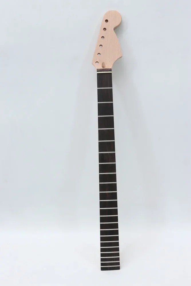 

Yinfente 22 Fret Guitar Neck 30 Inch Rosewood Fretboard Baritone Necks No Inlay Truss Rod Adjust At Headstock Bolt on Heel