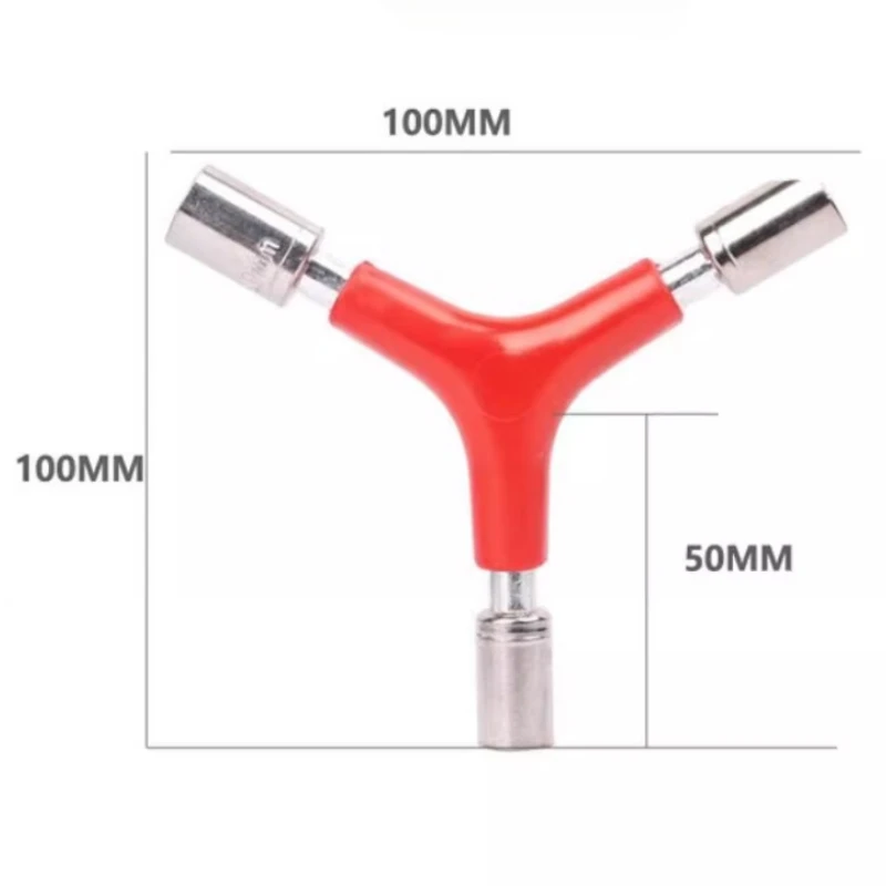 

Triangular Socket Wrench, 8/9/10mm, for FPV Drone Prop Nut, Compact & Portable, Fits M5/M6 Nuts