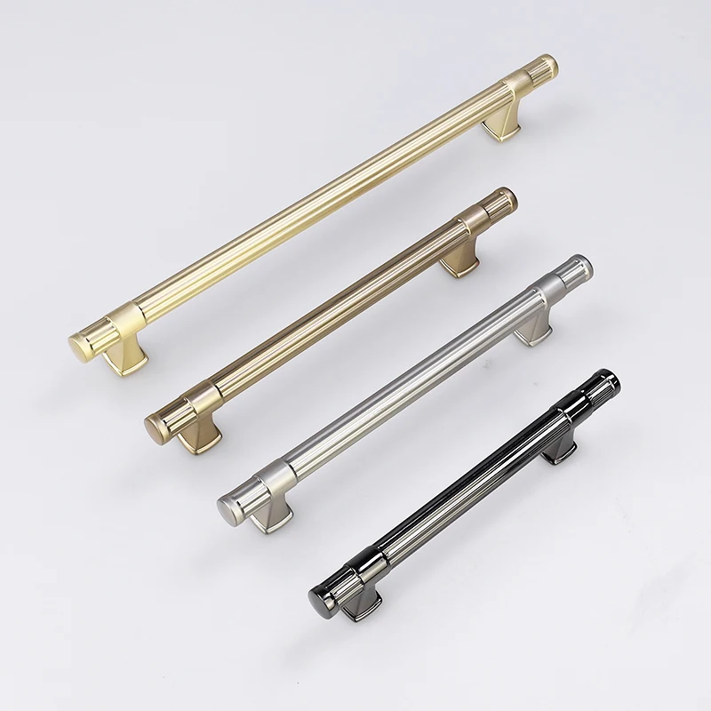 

Furniture Zinc Handles Knobs Kitchen Cabinet Handles Wardrobe Pull Drawer Handle
