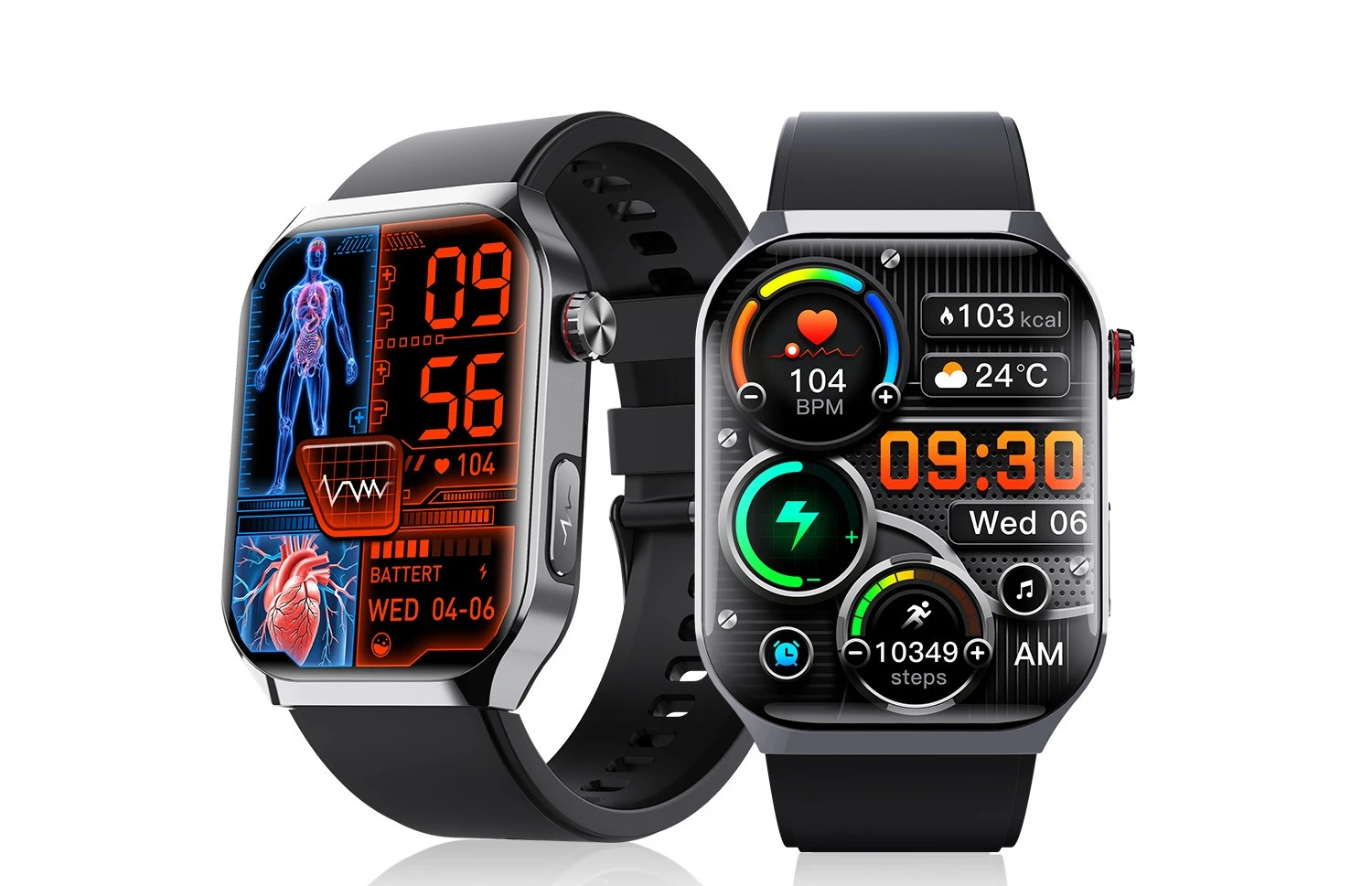 

Medical grade H700Pro smart watch SOS fall alarm depression threat and risk assessment ECG smart bracelet
