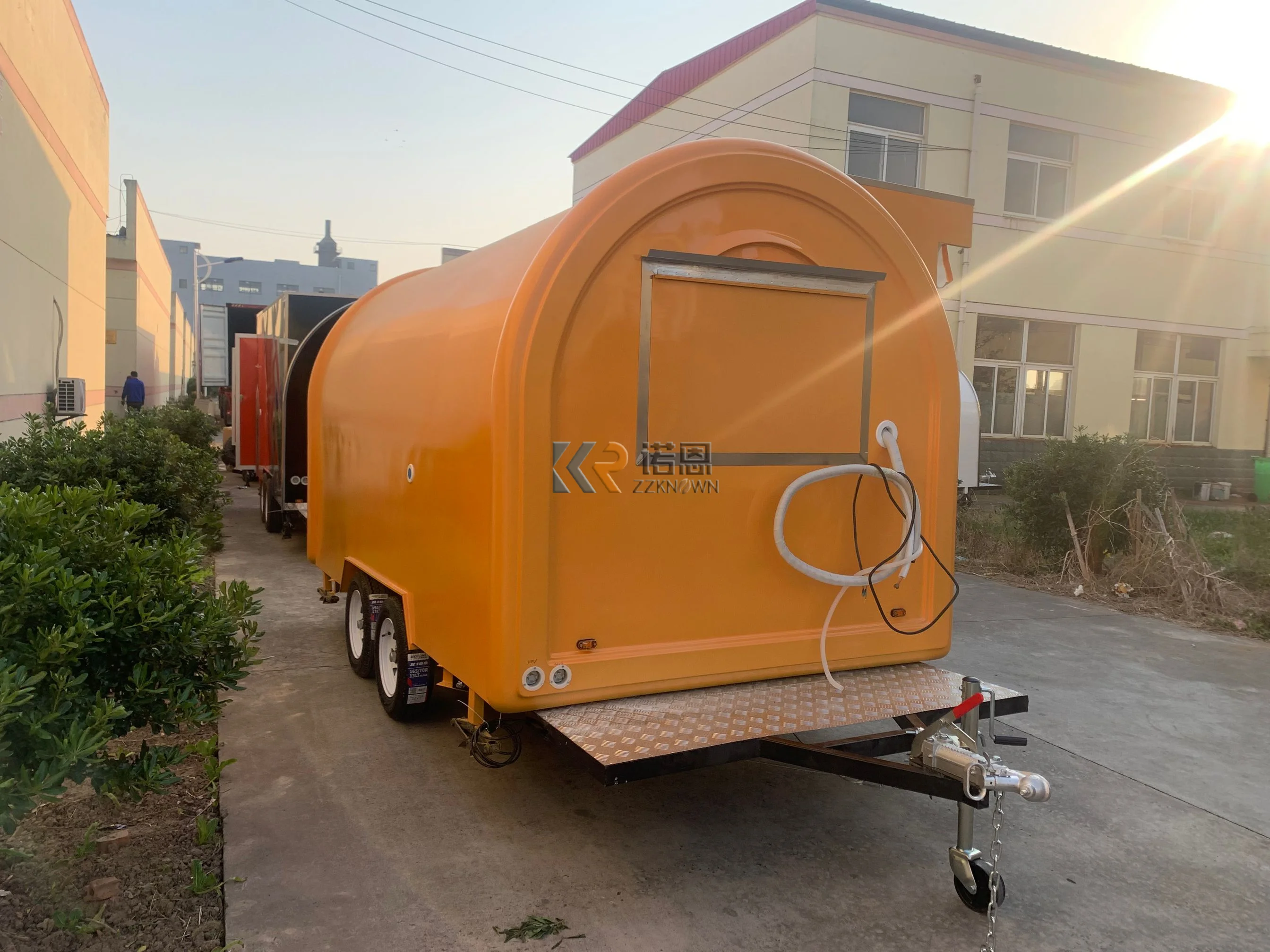 Remolque de comida de concesión, barra de café móvil, helado, freidora de conos de nieve, carrito de comida de Taco, camión de Pizza, Cater Van, autocaravana de Camping