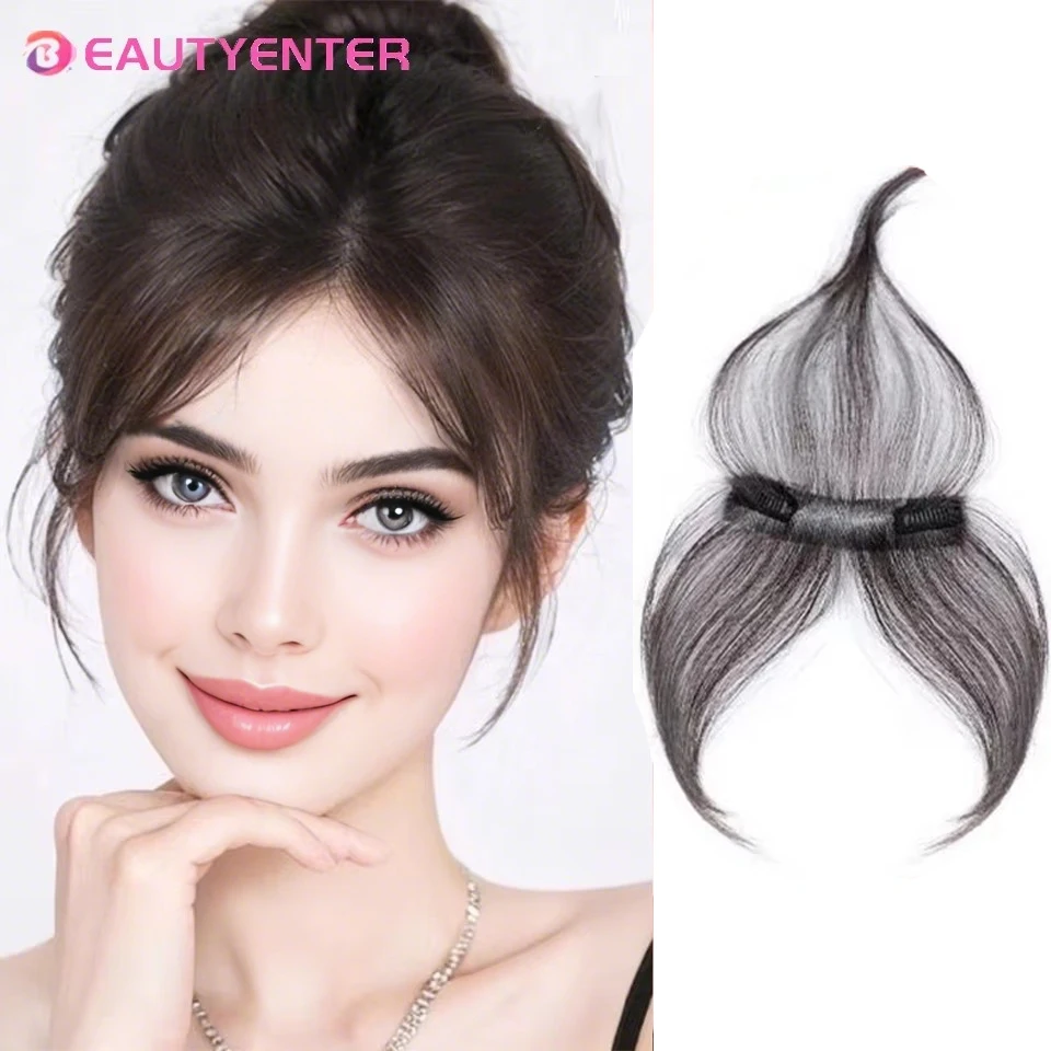 BEAUTYENTER Synthesis Wig invisible fetal hair Bangs wig patch light and breathable lanugo bangs top wig patch