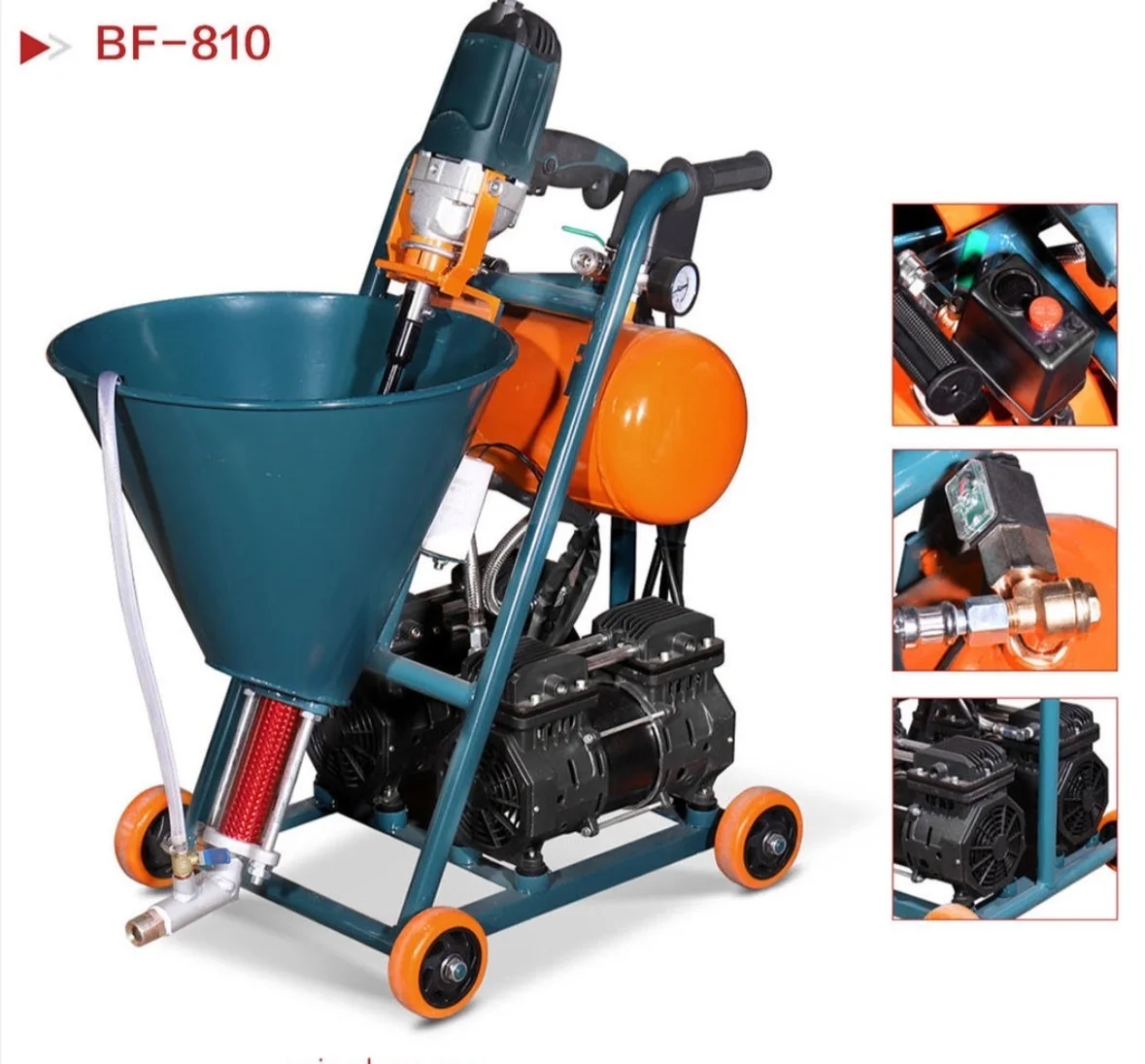 Multi-functional Electric Wall Waterproof  High Pressure 1500W Air Airless Spray  for Walls