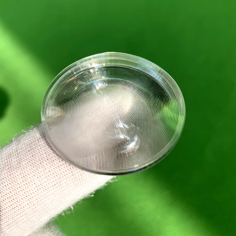 

2PC 20mm Fresnel Condenser Lens PMMA Mini Little Threaded Lenses DIY Magnifier LED Light Projector Lamp Concentric Circle Lens