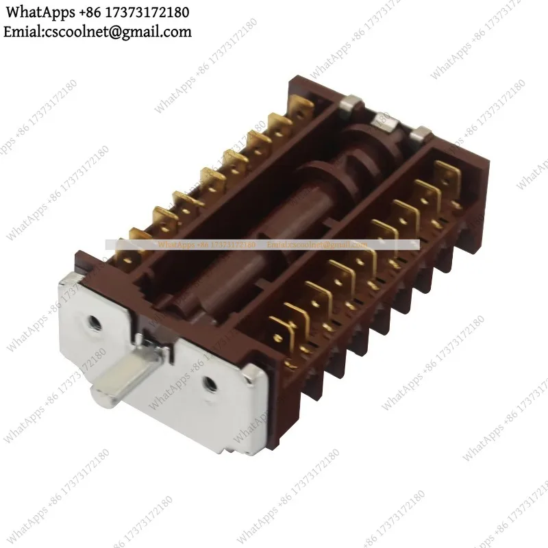 16A 250V Rotary Power Switch for Oven Steamer Heater Control Knob XZ307-880 Electrical Parts