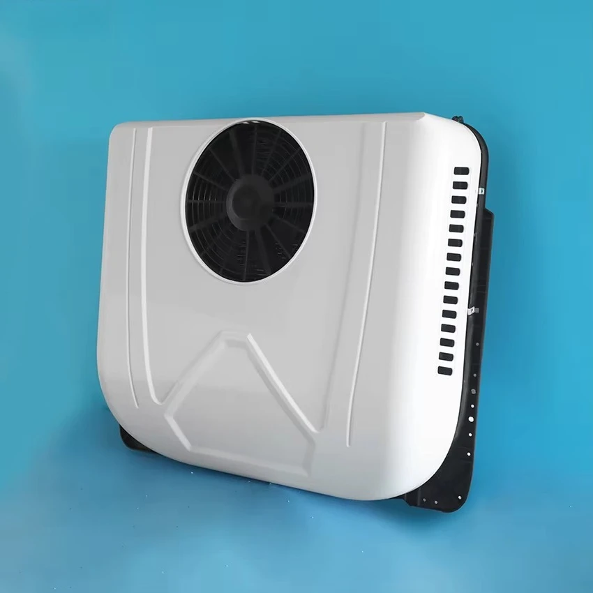 Rooftop Double Fan Auto Blowing Parking air Conditioners air Conditioning 12v for Van Truck Cabin view 2