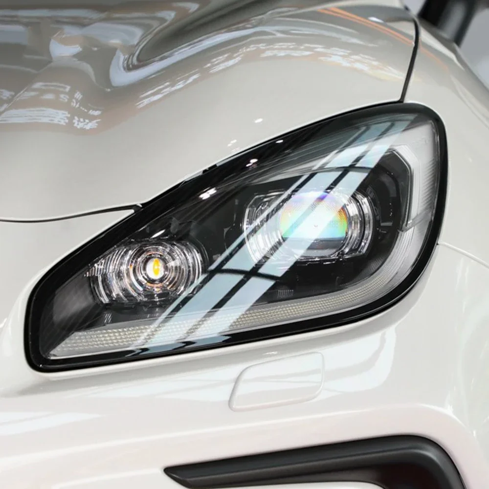 2 قطعة لسوبارو BRZ GR86 2021 2022 2023 2024 سيارة العلوي طبقة رقيقة واقية الجبهة ضوء ملصق من البولي يوريثان اكسسوارات شفافة #3