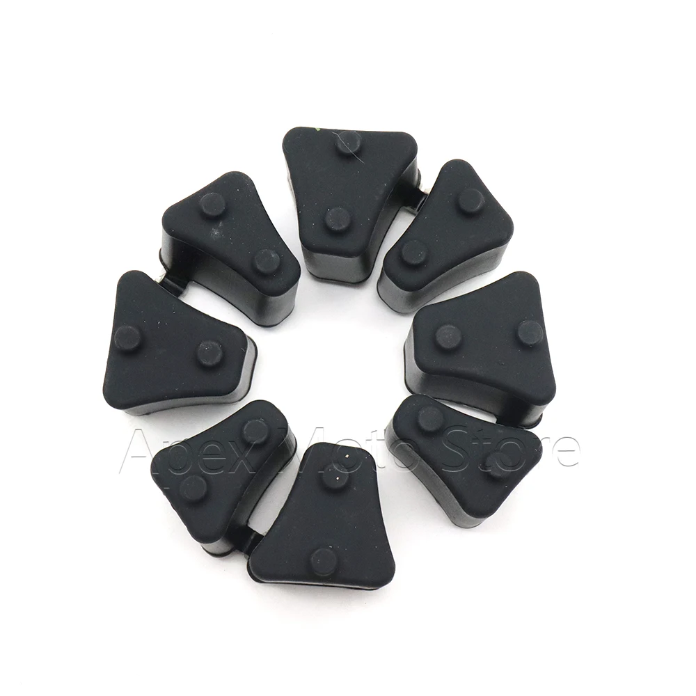 Motorcycle Rear Wheel Damper Rubbers Kit For Honda CB400F CBR 500F 600F NV400 Steed NV600 VT600C Shadow CB400SF NC31 NC39 NC42