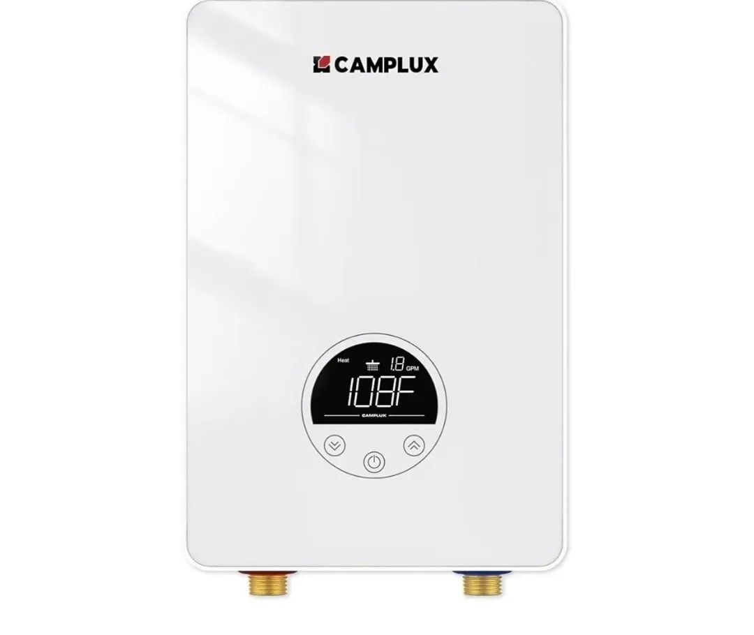 4.5Kw Electric Tankless Water Heater – Instant Hot Water, Led Display