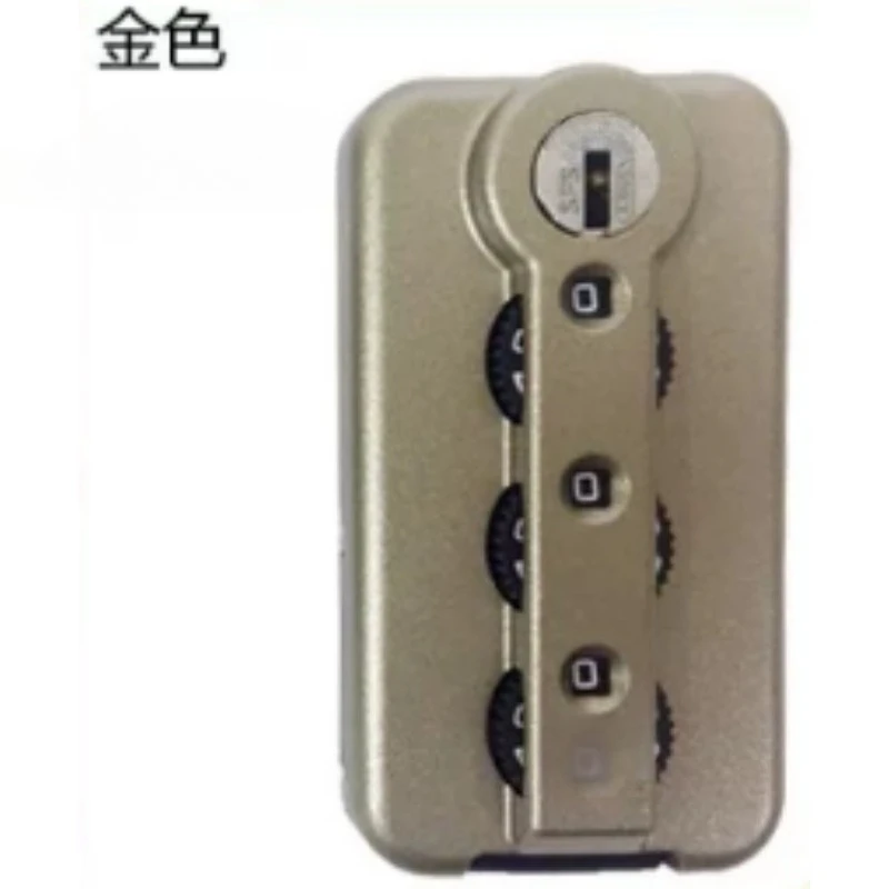 Gold Suitcase Lock Replacement, Luggage Lock Repair Kit with Keys, Travel Accessories