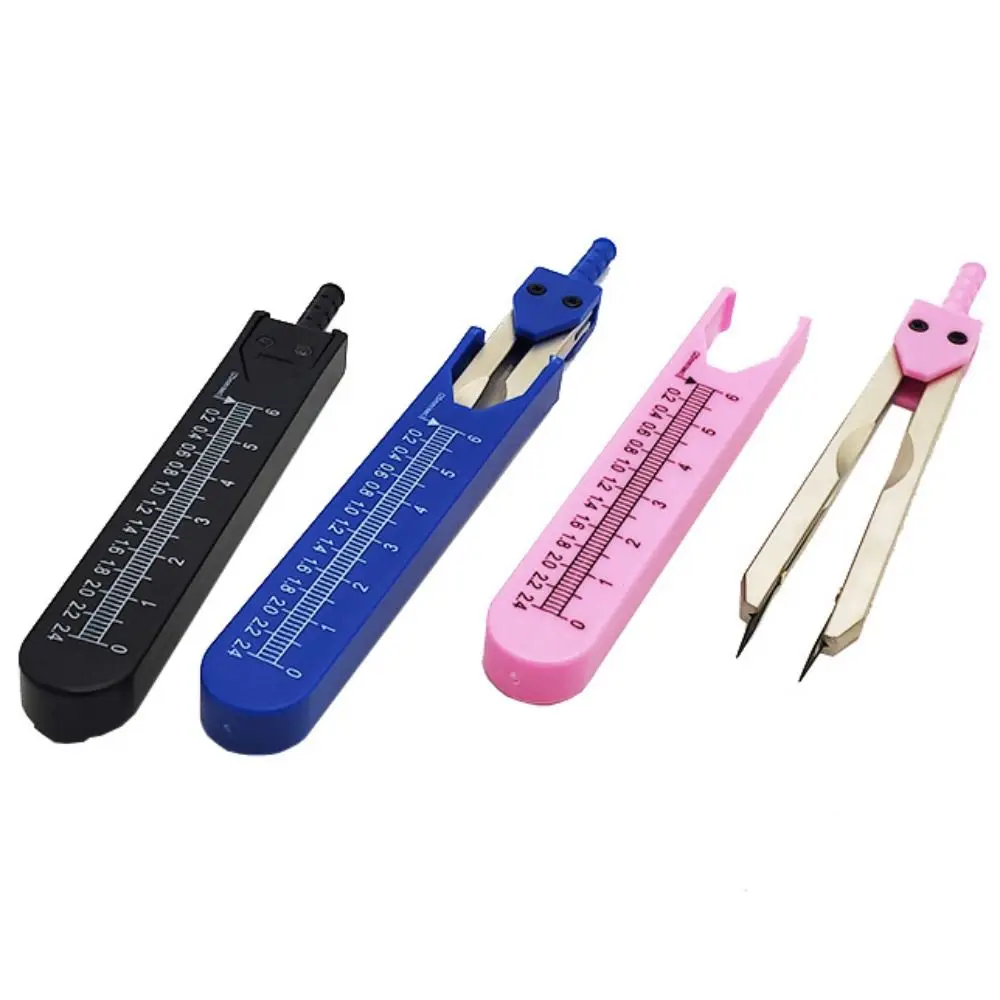 Students Precise Measuring ECG Sub Gauge Compact Designs Easy Operation ECG Calipers Metal Convenience Measuring Tool Cardiology