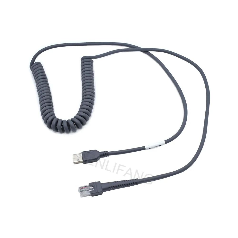 For Symbol LS2208 LS4308 LS4278 LS3578 DS6708 LS7708 Data Transfer Cable CBA-U01-C10ZAR  USB Barcode Scanner Cable 3M(10 Feet)