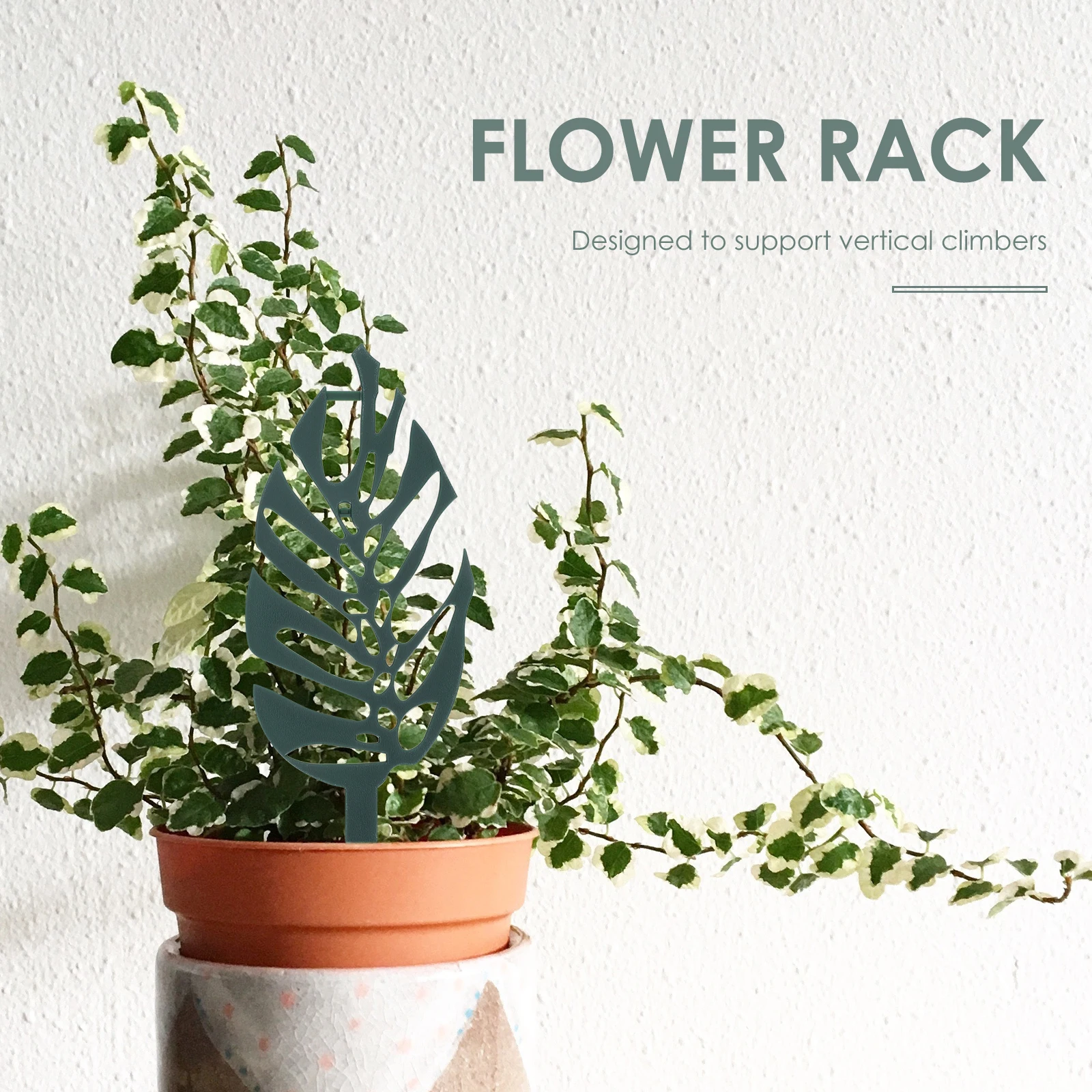 

5Pcs Plant Climbing Rack Plastic Garden Trellis Support Stand for Vines Indoor Outdoor Climbing Plants Holder Flower Support