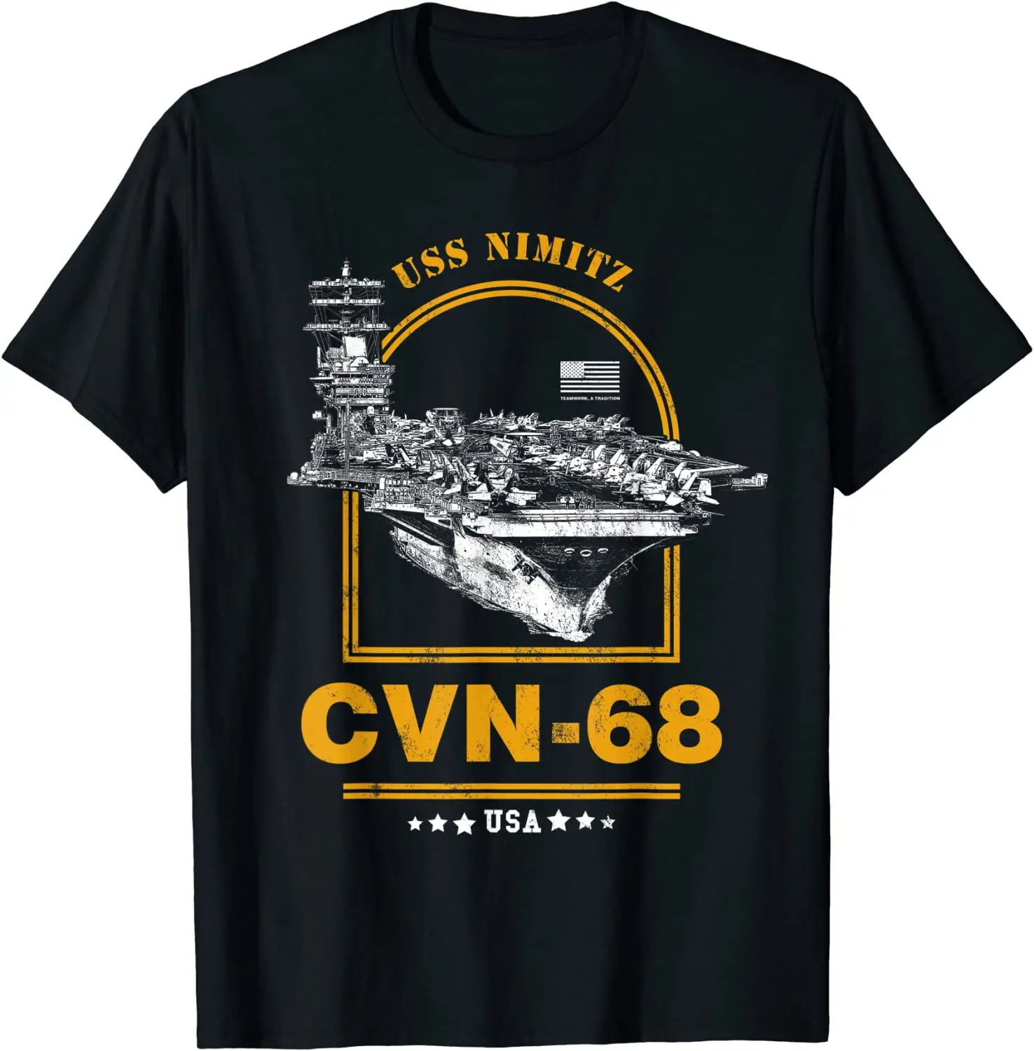 CVN-68 USS Nimitz Men T-Shirt Short Sleeve Casual 100% Cotton O-Neck Summer T Shirt Size S-3XL