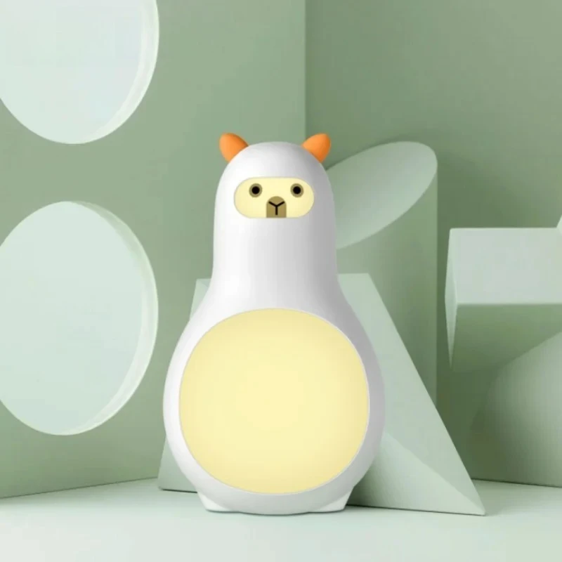 

White Noise Machine M9 Portable Sleep Aid with Night Light and 24 Types of Music Cute Appearance Intelligent Sleep Monitor