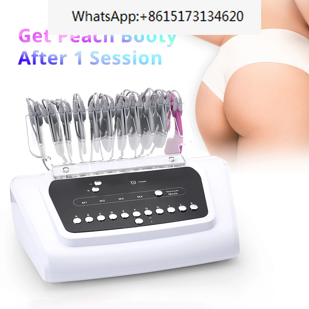 EMS Muscle Stimulation Vacuum Therapy Breast Enhancement Butt Lift Machine Bio Microcurrent Treatment Body Shaping Device