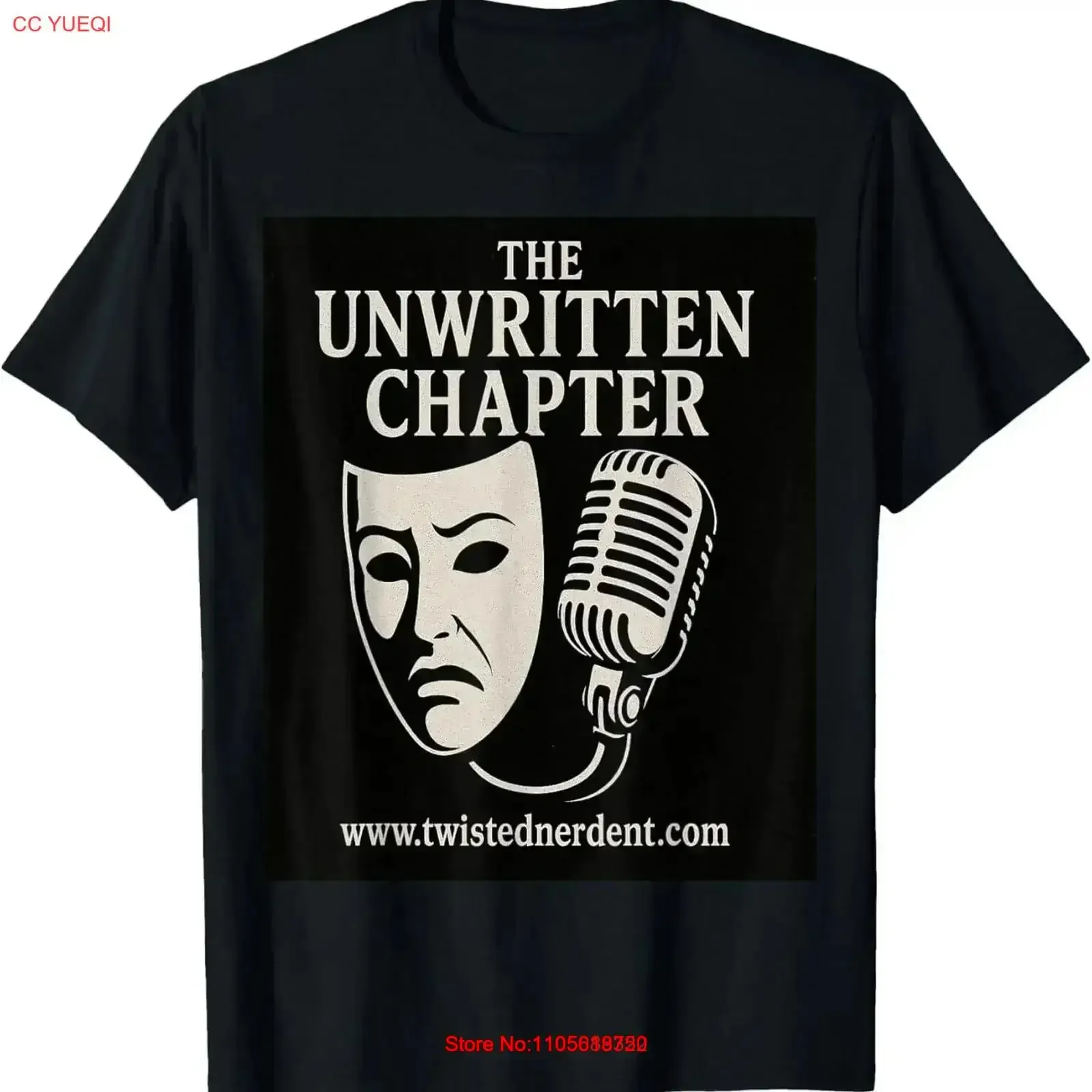 TNE Unwritten Chapter T Shirt vintage Washed Top For Everyday Wear streetwear Stylish Stretched Soft Breathable graphic