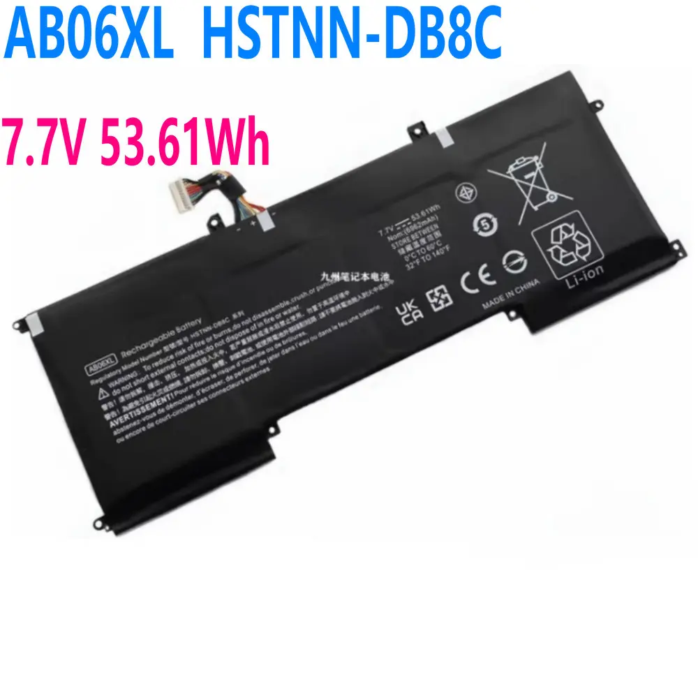 

New AB06XL HSTNN-DB8C Laptop Battery For HP ENVY13-AD110TU AD022TU AD023TU AD024 TPN-I128 921438-855 921408-271