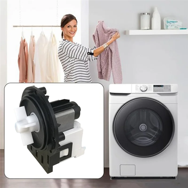 

B98A-Water Drainage Repair Part Accessories For Drum Washing Machine BPX2-2L 5859EN1004J Washer Drain Pump Motor Assembly