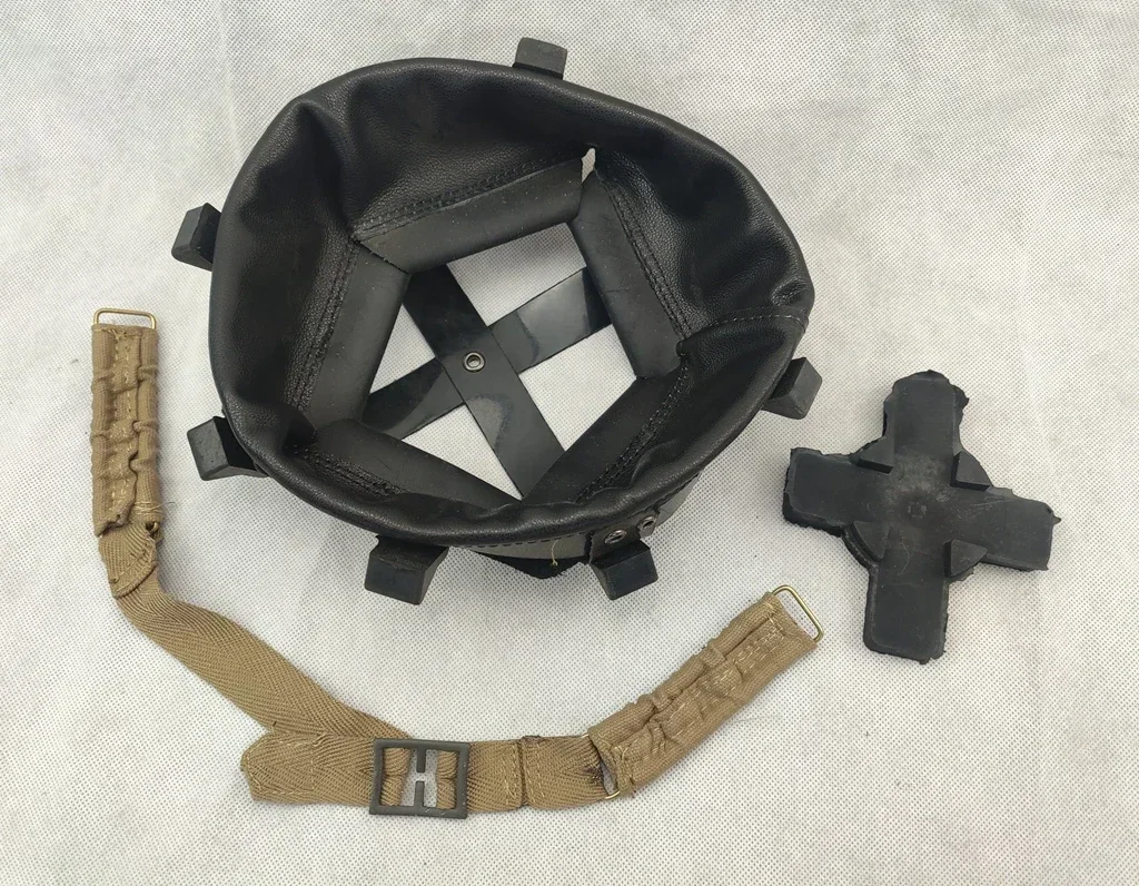 بطانة خوذة جلد البقر Repro ، مجموعة كاملة ، wii ، جيش المملكة المتحدة ، WW2 MK2 الألمانية