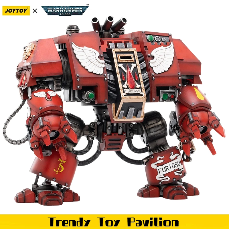 

【JOYTOY】Warhammer 40K Blood Angels Furioso Dreadnought Brother Samel 1/18 Фигурка игрушки