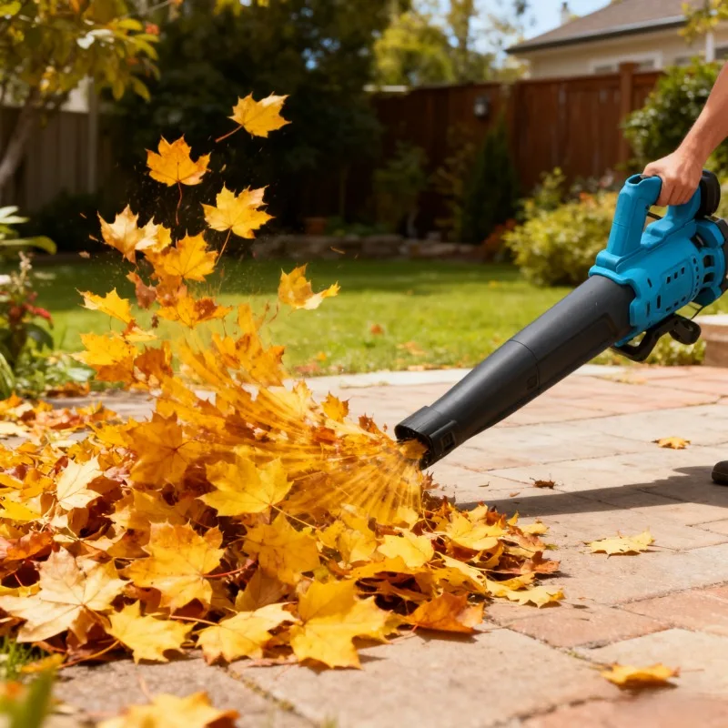 منفضة هواء كهربائية قوية لاسلكية |   أداة تنظيف منفاخ الغبار والثلج عالية الطاقة، متوافقة مع بطارية ماكيتا