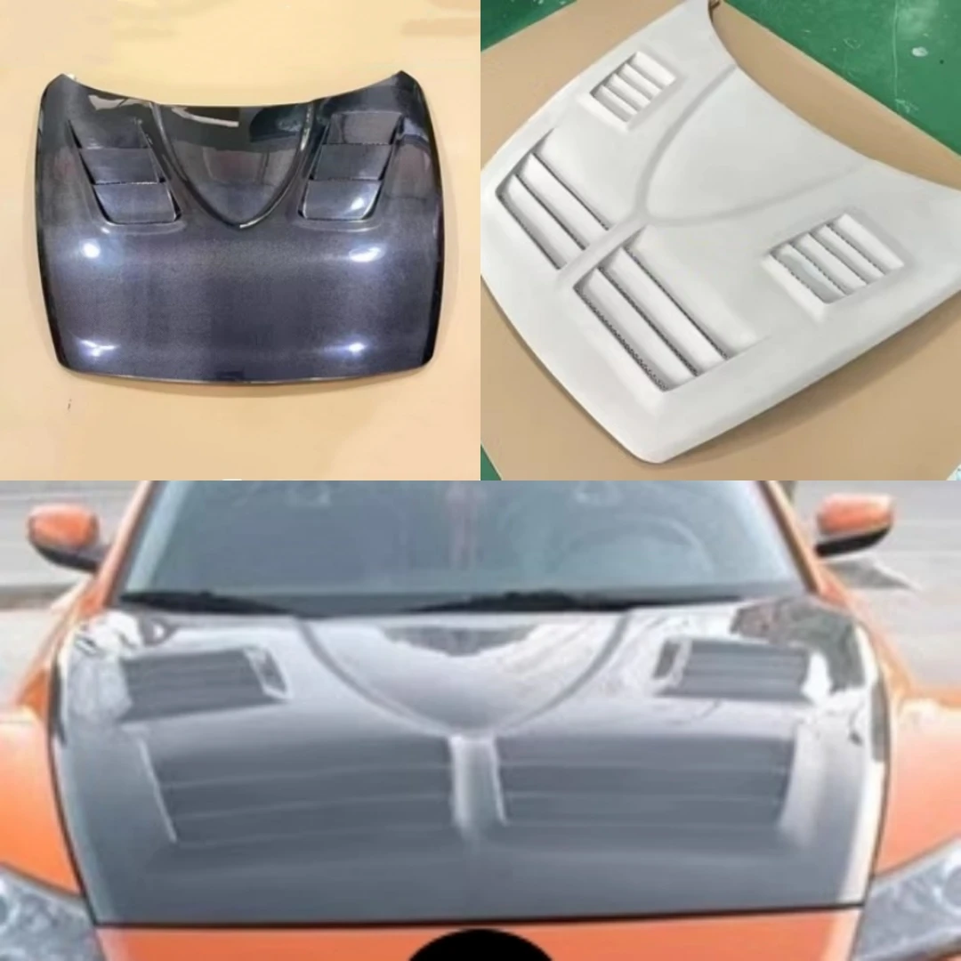 Engine Hood Engine Cover Assembly For Mazda RX8 Modified Carbon Fiber Resin Body Kit Auto Accessories