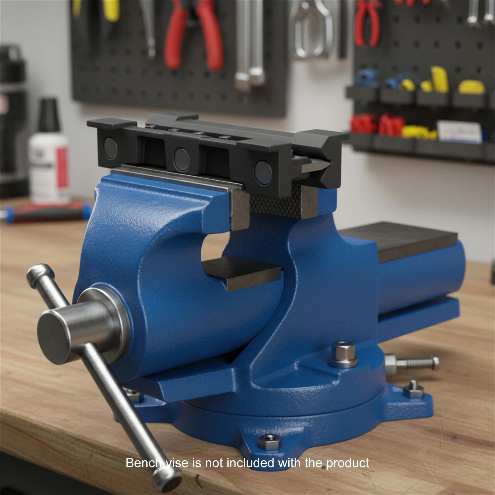 Brake Bender, Vise Bender, Bending Machine 8 Inch, Cast Iron, Quenched & Blackened, Powerful Magnet for Vise Mount, No Modification Needed, Metal Sheet Bender